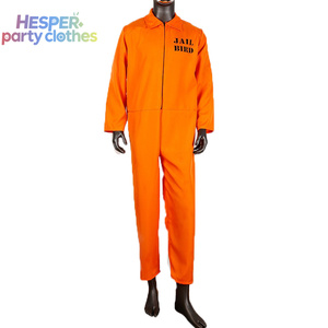 HESPER Halloween Adult Prisoner Costume Kids' <b>TV</b> Character Uniform for Boys Uniform Prisoner Costumes for All - Product Image 1
