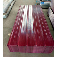 Tôle de toiture en acier ondulé prélaqué ASTM/AISI PPGL, revêtement couleur zinc-aluminium, couleur RAL personnalisée