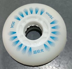 Ruote per Pattini in Linea YSMLE ad Alta Elasticità con Illuminazione Notturna, Ruote LED ad Alto Rimbalzo per Pattini a Rotelle Lampeggianti - Product Image 3