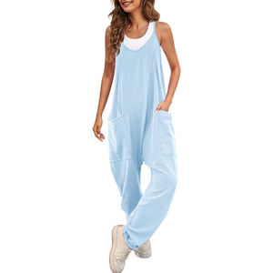 Ladies Casual Loose Leg <strong>Baggy</strong> <strong>Dungarees</strong> Overalls Jumpsuits Fashionable One Piece Jumpsuit <strong>Women</strong> Plus Size - Product Image 6