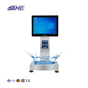 Balance intelligente SOHE 15 kg en acier inoxydable <span class=keywords><strong>avec</strong></span> lecteur de carte, comptage de pièces, statistiques, écran tactile étanche pour fruits de mer et viande, OEM ODM - Product Image 5