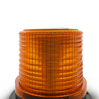 Voyant d'avertissement clignotant rotatif jaune 12-24V pour camions, wagons de marchandises, voyants d'avertissement généraux pour automobiles