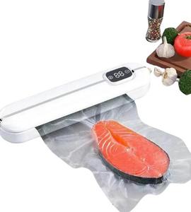 Machine de mise sous vide électrique automatique en plastique pour aliments, préservateur domestique pour le stockage des aliments, état neuf, emballage en sachet aluminium - Product Image 2