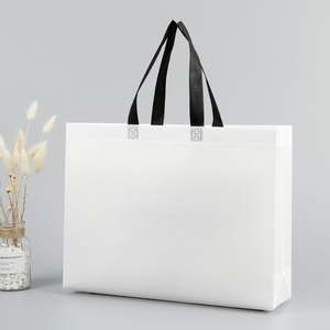 Sac de courses écologique personnalisé en tissu non tissé, réutilisable, avec impression couleur, pour les voyages et l'emballage cadeau, vente en gros - Product Image 1