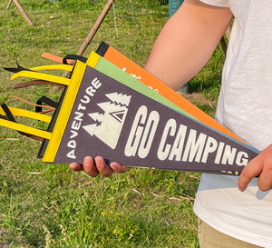 Diseño personalizado estilo de camping Bandera de fieltro al por mayor banners de fiesta para uso doméstico - Product Image 3