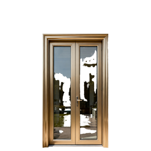 สวิงเปิดประตูอลูมิเนียมอัลลอยด์กันความร้อนสำหรับฉนวนกันความร้อนภายในโรงแรมห้องน้ำห้องครัวโรงเรียน - Product Image 2