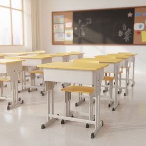 Ensemble Chaise et Bureau Confortable pour Étudiants – <span class=keywords><strong>Prix</strong></span> Usine – Table et Chaise d'Étude pour Enfants – Offre Spéciale – Chaise Ergonomique de Bureau - Product Image 4