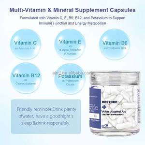 After-Alcohol Aid Cápsulas Softgel para adultos Recuperación rápida de 36 unidades Apoya el metabolismo de la Salud Digestiva del hígado Ingredientes Premium - Product Image 3