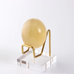 Transparent Square Acrylic Mineral <strong>Fossil</strong> <strong>Display</strong> Stand Holder With Metal Arm Lucite <strong>Display</strong> Rack - Product Image 6