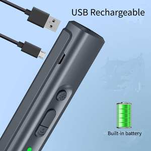 2025 eficaz portátil perro gato repelente entrenador <span class=keywords><strong>Anti</strong></span> ladridos Mini ultrasónico ladrido disuasorio de mano perro detener ladridos Dispositivo de Control - Product Image 4