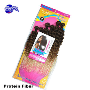 <span class=keywords><strong>Extensiones</strong></span> <span class=keywords><strong>de</strong></span> <span class=keywords><strong>Cabello</strong></span> para Tejer BIO Fibra <span class=keywords><strong>de</strong></span> Proteína Orgánica Paquete LACREL 65CM 70CM 75CM Estilo Onda al Agua - Product Image 5