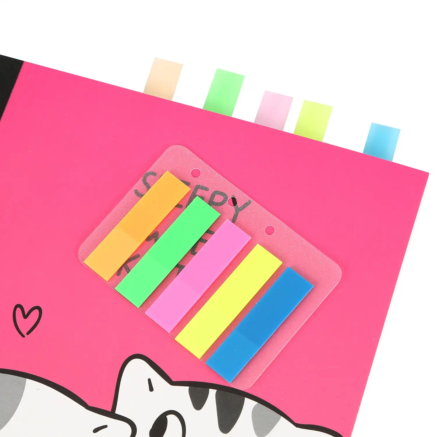 2"x3" Multi Color Adhesive Bookmark Flag Memo Tag Sticky Notes