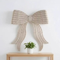 Nouveau 2026 Fantaisie Tengbow Décoration murale en rotin pour enfants Style décoratif pour maternelle Pendentif décoratif