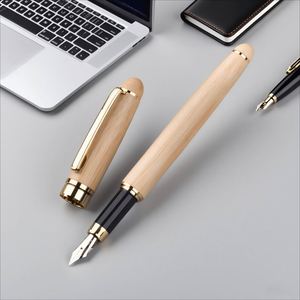 Wholesale Custom PS-20250821-03 Custom Logo Bamboo Ballpoint <b>Pen</b> 0.5mm Writing Width Multicolour Promotional Fashion - Product Image 5