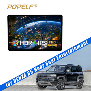 Reproductor de Video para Entretenimiento en el Asiento Trasero con Pantalla Táctil FHD de 14 Pulgadas, 8 Núcleos, 4GB+64GB, WiFi, Bluetooth y 30 °   Sensor de Ángulo de Inclinación RSE para Denza BYD Ti7 - Product Image 1