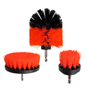 Juego de 3 cepillos para taladro, cepillo giratorio para taladro, cepillo inalámbrico, kit de limpieza con taladro eléctrico portátil - Product Image 1