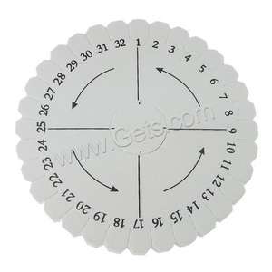 Fabricación de pulseras de joyería PE espuma <span class=keywords><strong>Kumihimo</strong></span> <span class=keywords><strong>disco</strong></span> flor trenzado discos 100x10mm 920852 - Product Image 2