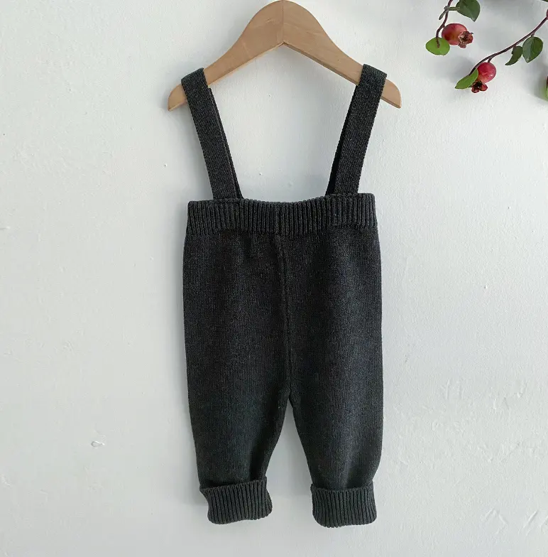 Baby Gebreide Band Broek Herfst/Winter 01-2 Jaar Oude Jongens En Meisjes Puur Katoenen Eendelig Wollen Grote Pp Broek