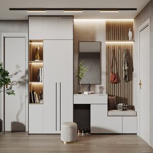 Zapateros Personalizados y Modernos Armarios Modulares para Zapatos, Ideales para la Sala de Estar, Muebles de <span class=keywords><strong>Entrada</strong></span>. - Product Image 1