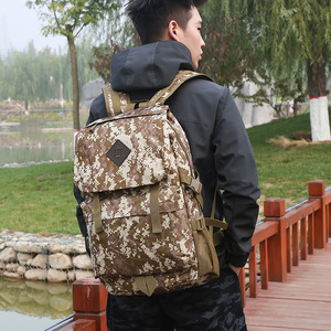 Sac à dos de camouflage d'extérieur, tactique, grande capacité, randonnée, voyage, unisexe, sac à bandoulière, cyclisme - Product Image 2