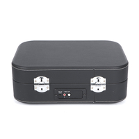 Portable valise maison Audio en bois rétro système de musique USB TF PC enregistrement LP Vintage vinyle Bluetooth platine tourne-disque