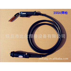 Mb200a3m 5m Co2 Welding Torch 200a Air Cooled Manual Ignition Single Switch Copper Plated - Product Image 3