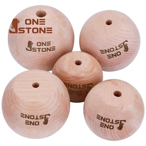 Uso de la pared de escalada Kit de soportes de escalada de madera para los bordes de los peldaños del campus Juggy Wood Grips Brick Pinch Slope & Jug Half Ball Slope - Product Image 1