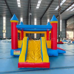 Château gonflable <span class=keywords><strong>de</strong></span> jardin à <span class=keywords><strong>louer</strong></span>, château <span class=keywords><strong>de</strong></span> saut <span class=keywords><strong>de</strong></span> qualité commerciale pour les fêtes d'enfants et le plaisir en famille - Product Image 2