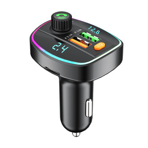 Émetteur FM pour voiture, lecteur MP3, radio, diffusion vocale, ambiance colorée, chargeur rapide, vente chaude - Product Image 6