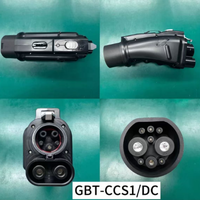 Adaptateur rapide DC EV TAry GBT vers CCS1 1000V 250A pour chargeur de voiture électrique USA Tesla Chevrolet Rivian Lucid GM