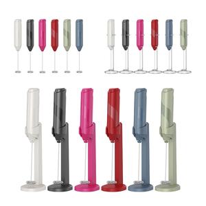 Batidora de Mano Eléctrica Minimalista <span class=keywords><strong>Mini</strong></span> Espumador de Leche Automático con Soporte - Product Image 6