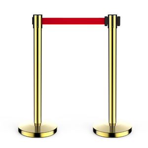 Taşınabilir mobil hat bölücü standı sonrası geri çekilebilir kemer kuyruk Stanchion kalabalık kontrol bariyeri Post banka havaalanı otel kullanımı için - Product Image 3