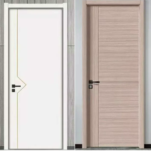 30*80 "6 pannello con nucleo cavo modellato porta interna moderna porta interna adescata Mdf in legno porta porta - Product Image 2