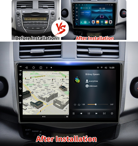Krando-Autoradio Android de 9 pouces pour <span class=keywords><strong>Toyota</strong></span> <span class=keywords><strong>Rav4</strong></span> <span class=keywords><strong>3</strong></span> 2005-2013, Navigation GPS, Unité Principale Lecteur Multimédia Sans Fil CarPlay - Product Image 3