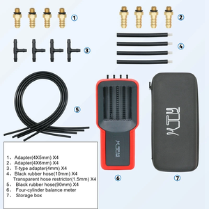 Motorrad Vierzylinder-Synchron waagen instrument Synchron ausgleichs tisch Vergaser-Synchro meter Luftdicht heits <span class=keywords><strong>tester</strong></span> - Product Image 6
