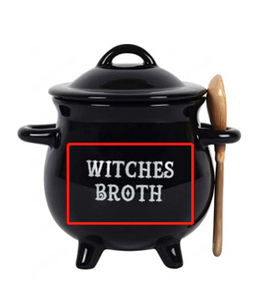 Ustomized OGO Rand EW Itch's Roth ulauldron Ceramic ououp Owl W/Poon - Product Image 6