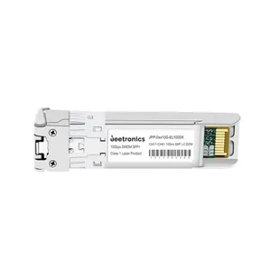 Kecepatan Data ganda CH17 ~ CH61 SMF 100KM dupleks LC SFP + 10Gbps DWDM modul Transceiver multiplekser