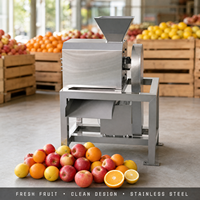Industriële automatische machine voor het maken van groente- en fruitpuree en jam - Hoge productiviteit pulp extractor sapcentrifuge voor mango en passievrucht