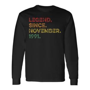 T-shirt a maniche lunghe per il 29° compleanno di Vintage Legend, novembre 1991 - Product Image 1