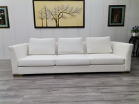 Ensemble de salon de luxe de haute qualité, canapé d'angle blanc pour salon, canapé modulaire pour la maison