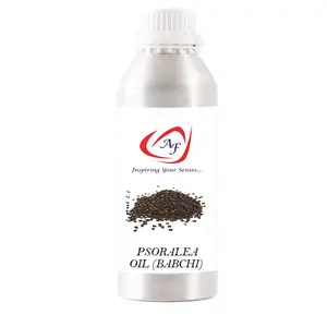 Huile essentielle pure de babchi (huile de graines de bakuchi) 100% de qualité naturelle et thérapeutique non diluée