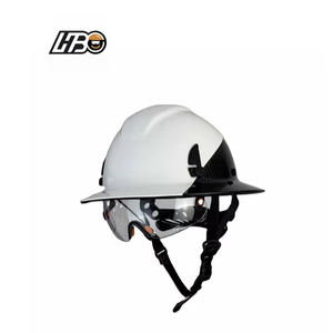 خوذة أمان كاملة الحافة من ألياف الكربون مخصصة من HBC خفيفة الوزن متعددة الأغراض للبناء والصناعة - Product Image 1