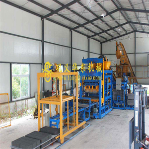 Mesin pembuat blok beton semen kualitas tinggi dijual garis produksi bata berongga dengan Motor dan komponen inti pompa - Product Image 5