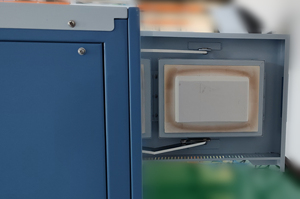 Forno a Muffola da Banco 1200 ° Piccolo Fornello Elettrico C |   Forno da Laboratorio Compatto per Cenerizzazione, Accensione, Calcinazione - Product Image 3