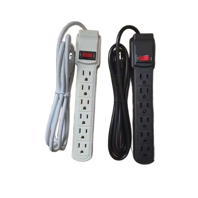 American Standard Extension Socket with 6 Outlets 15A CE for White Power Socket