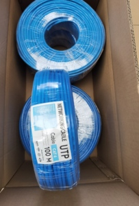 Cable LAN para Interiores CAT6 CAT5E al por Mayor, Rollo <span class=keywords><strong>de</strong></span> 100m en Stock, Listo para Enviar, Cable <span class=keywords><strong>de</strong></span> Red UTP <span class=keywords><strong>de</strong></span> 4 Pares para Oficina/CCTV - Product Image 2