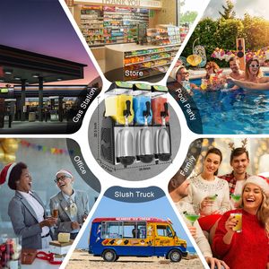 Thương mại mới năng suất cao trọng lượng nhẹ 2-Tank 12L đa chức năng bằng Cháo máy với điều chỉnh giá - Product Image 3