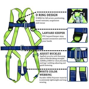 高さでの屋根作業のための建設全身安全ハーネス - Product Image 5