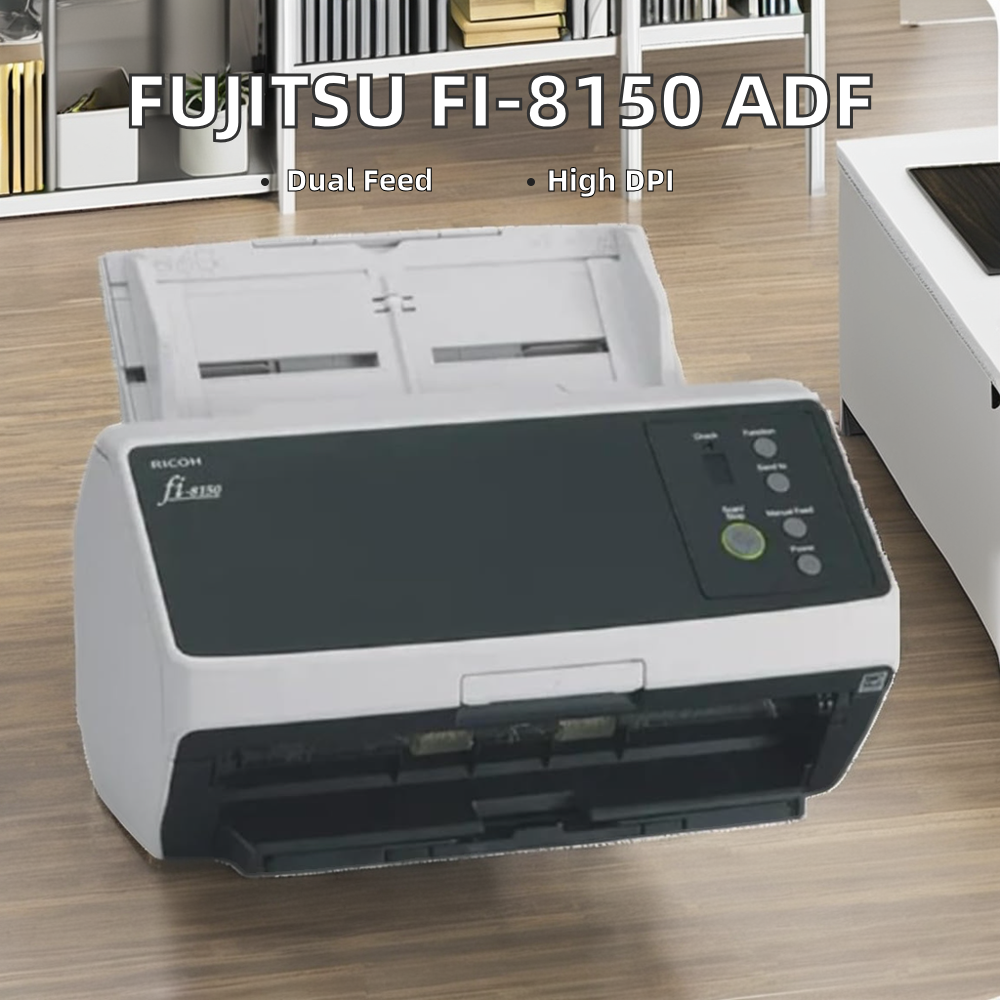 Fujitsu FI-8190 ADF Manual Feed USB Interface Flatbed Scanner