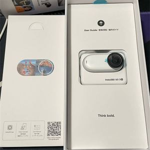กล้องแอคชั่น Insta 360 GO 3S ขนาดเล็ก 4K สีดำขาว น้ำหนัก 39 กรัม ความจุ 64G/128G กันน้ำ พร้อมระบบกันสั่น FlowState กล้องกีฬาพกพา - Product Image 4